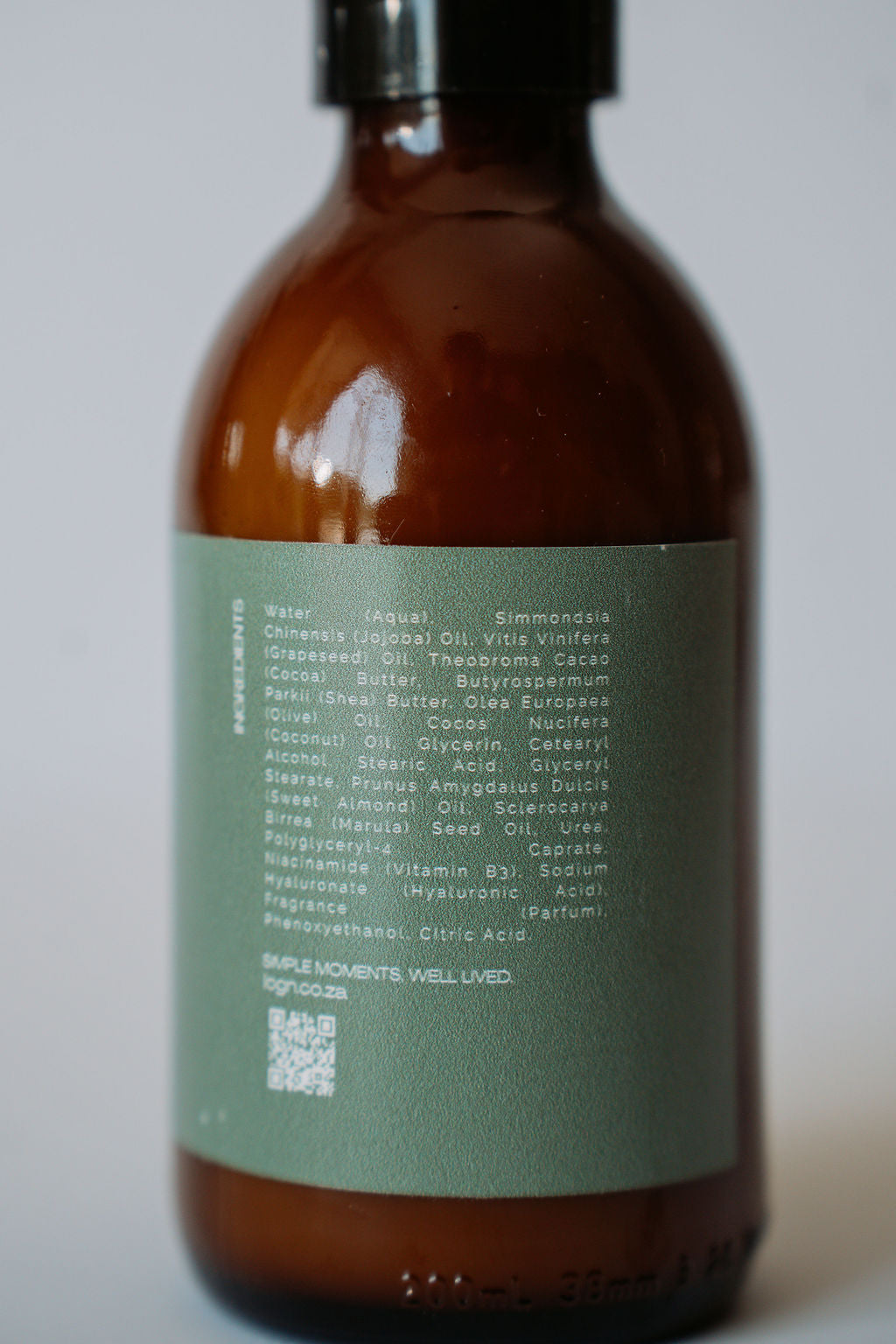 Hand and Body Lotion | After Rain - Amber Bottle