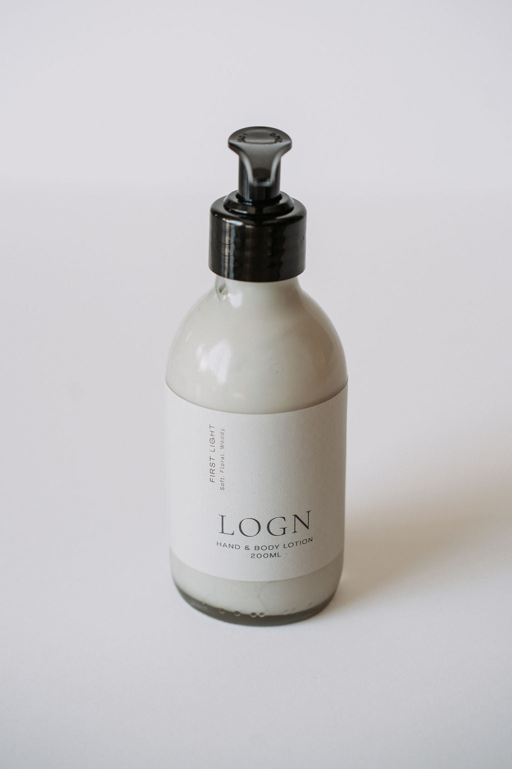 Hand and Body Lotion | First Light - Clear Bottle