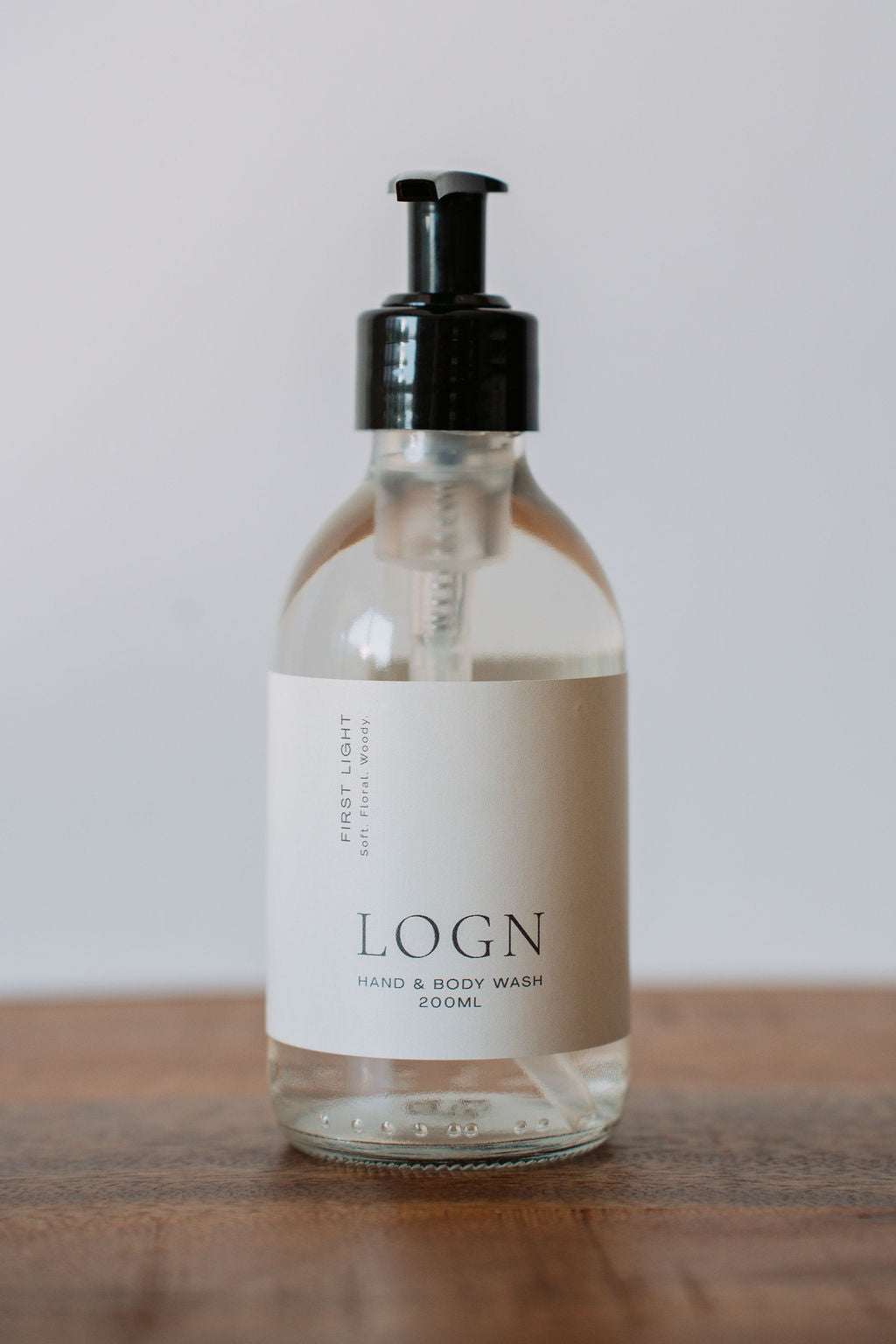 Hand & Body Wash | First Light - Clear Bottle
