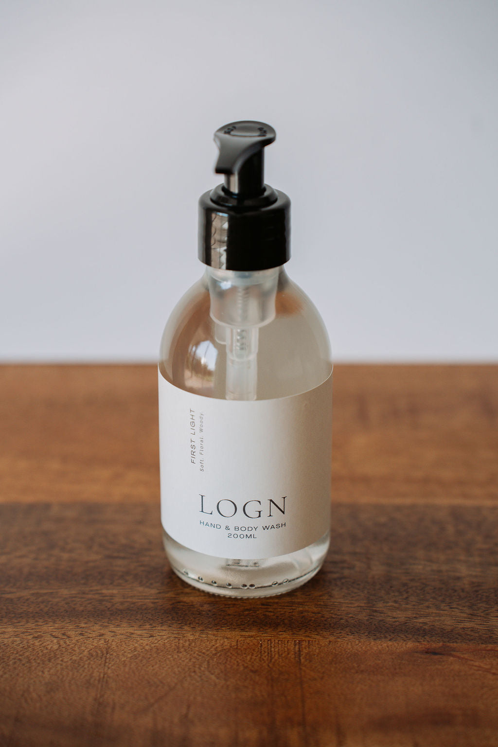 Hand & Body Wash | First Light - Clear Bottle