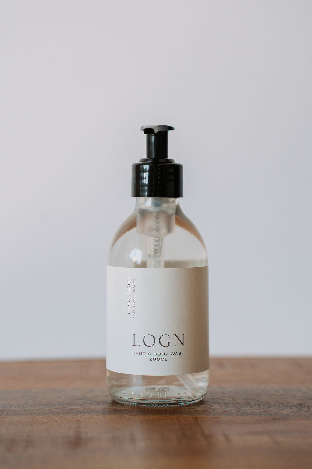 Hand & Body Wash | First Light - Clear Bottle