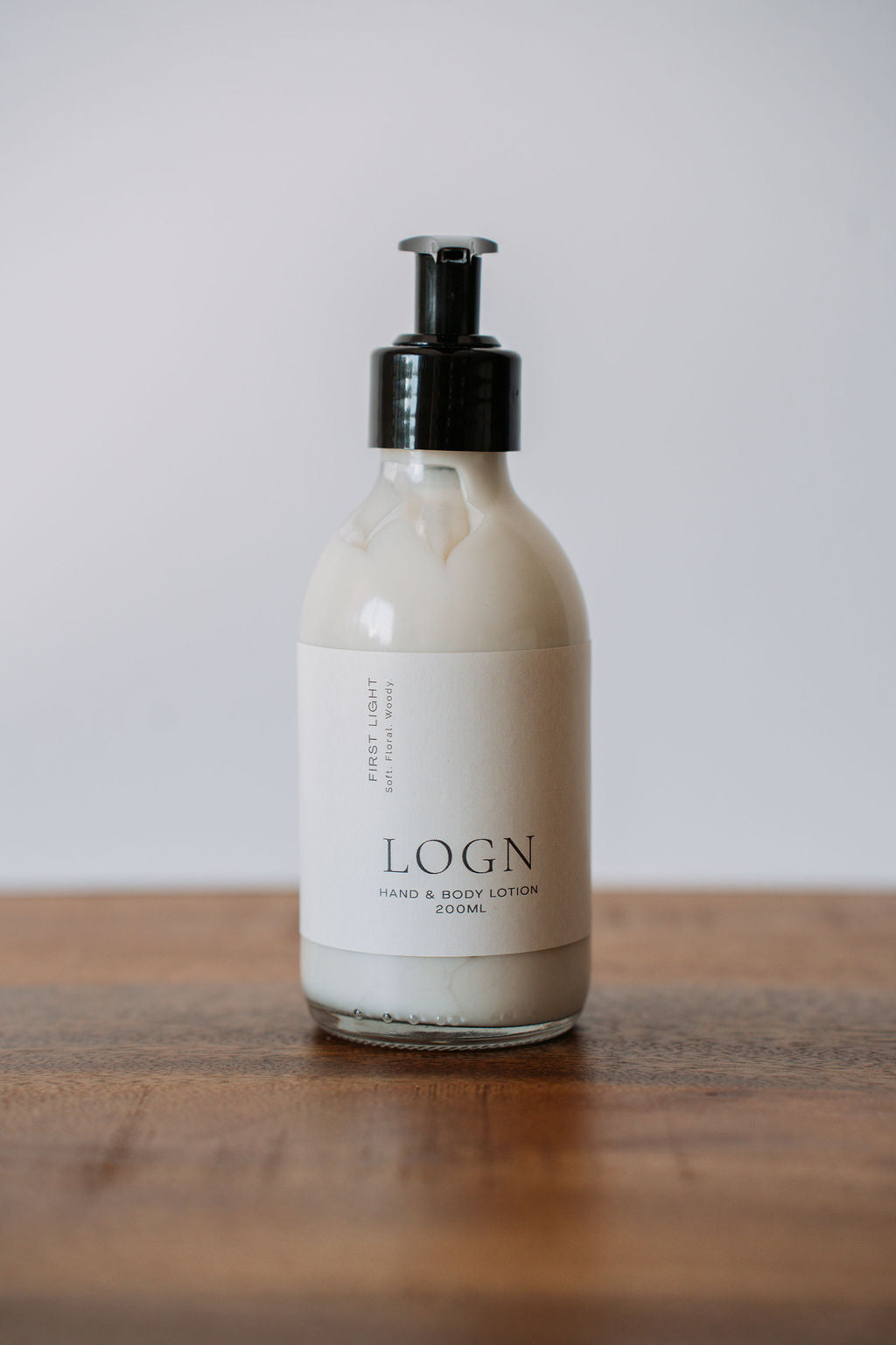 Hand and Body Lotion | First Light - Clear Bottle