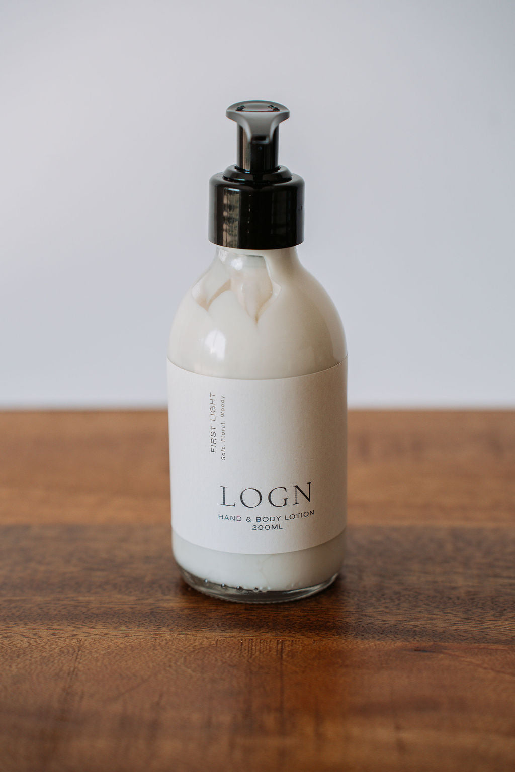 Hand and Body Lotion | First Light - Clear Bottle