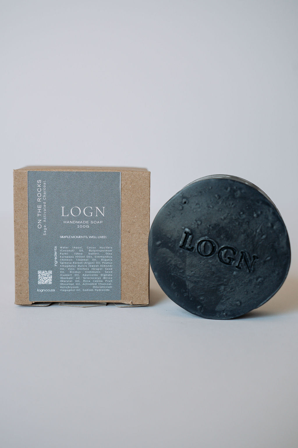 Handmade Soap - Activated Charcoal & Wild Sage - 100g