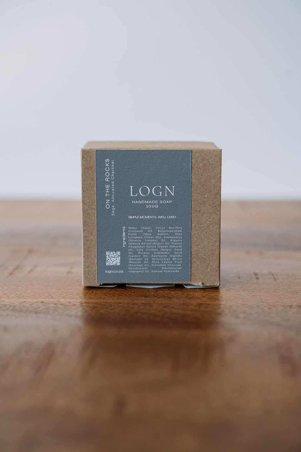 Handmade Soap - Activated Charcoal & Wild Sage - 100g