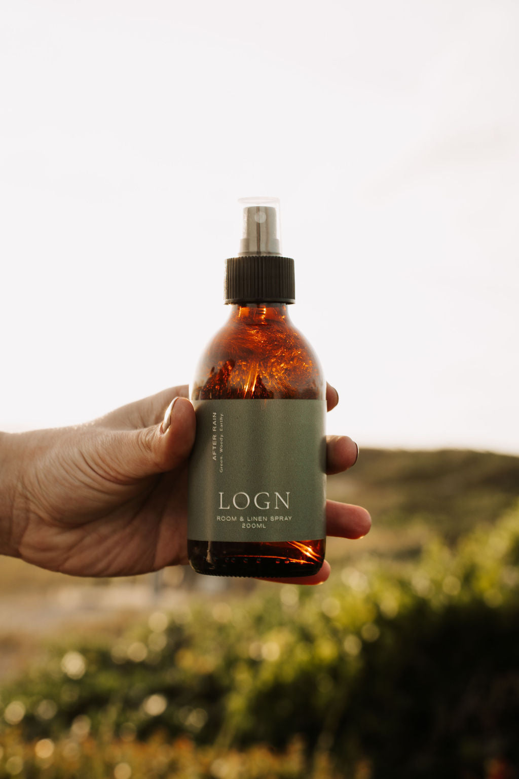 Room & Linen Spray | After Rain - Amber Bottle